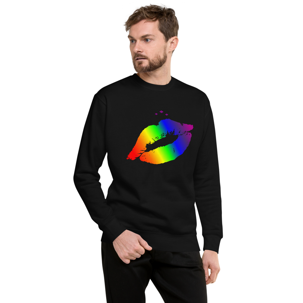Kiss Me | All You Want On Black Sweatshirt