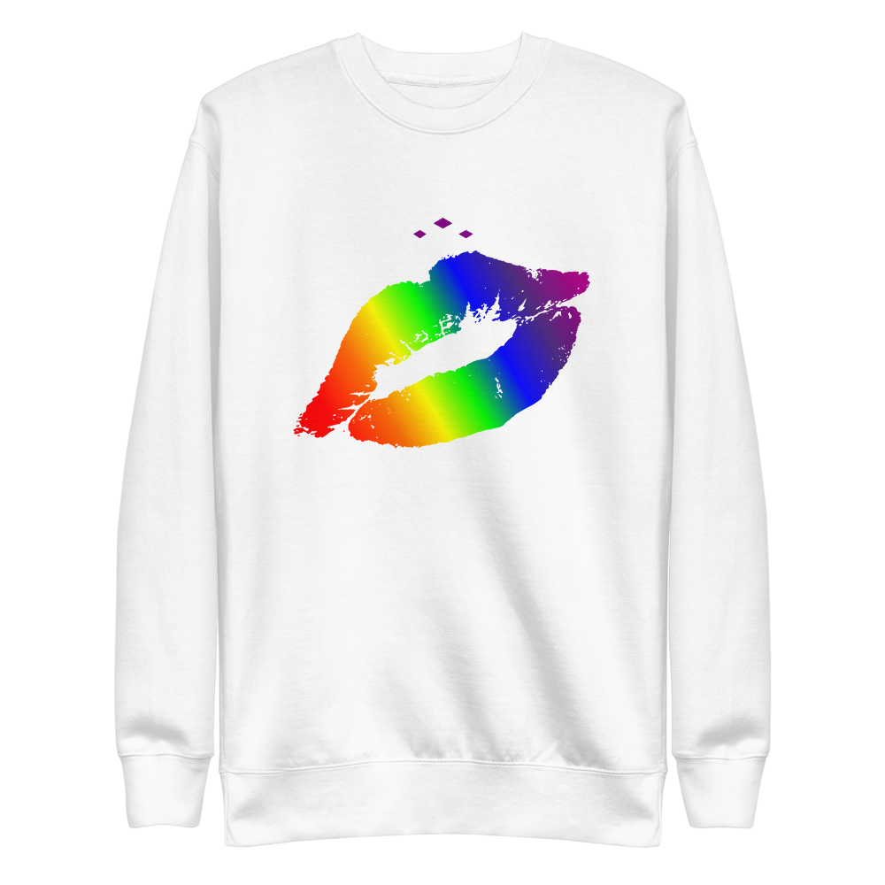Kiss Me | All You Want On White Sweatshirt