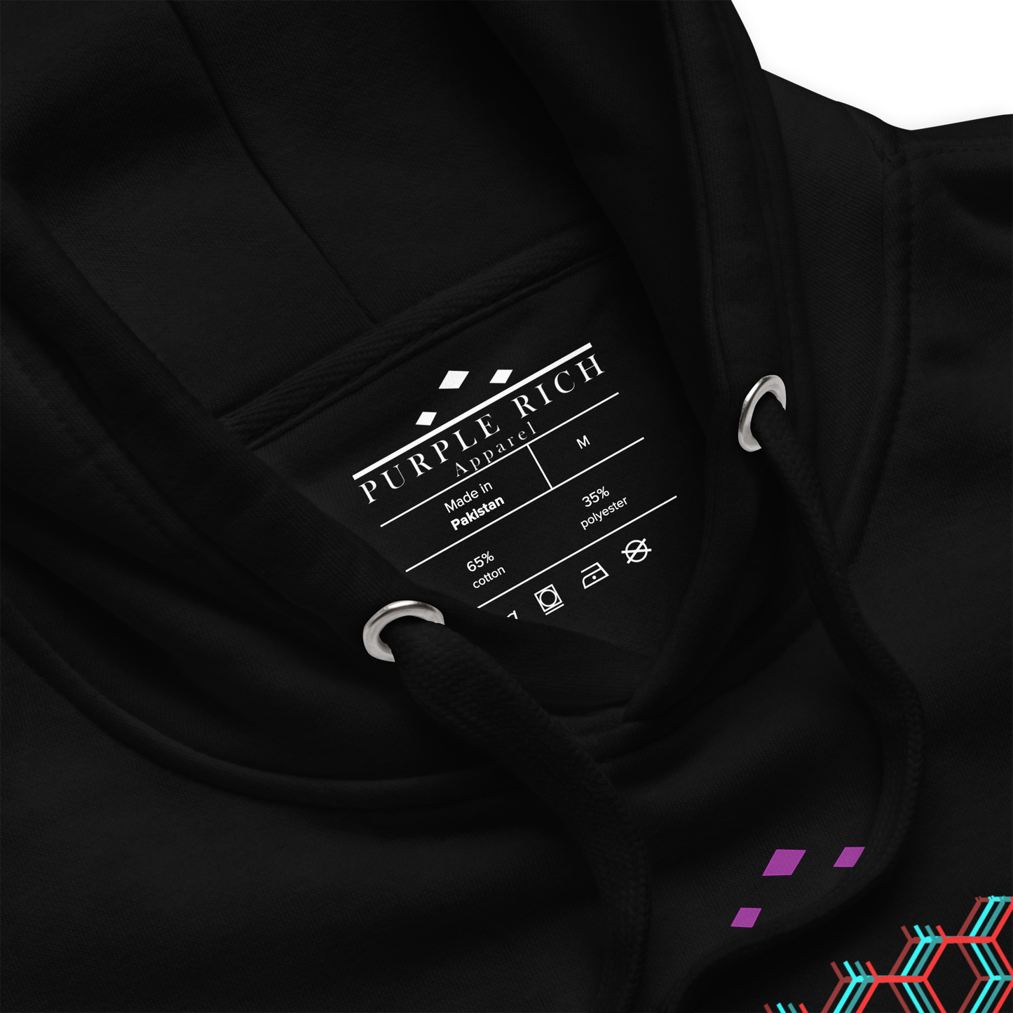 Hive | Green On Black Hoodie