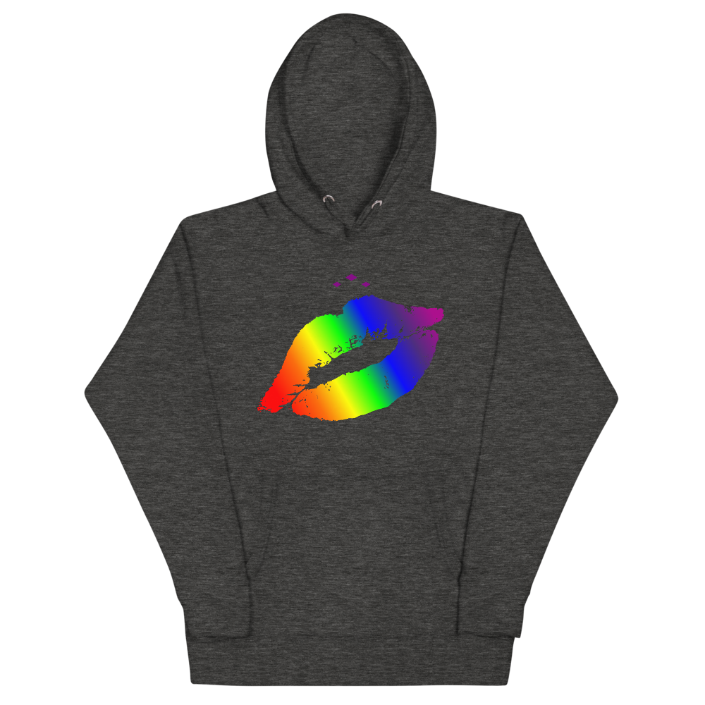 Kiss Me | All You Want On Charcoal Hoodie