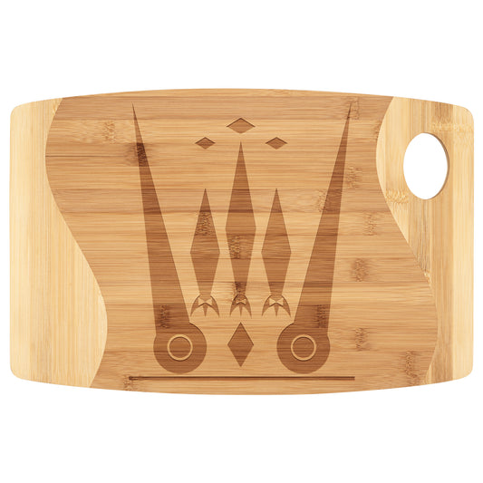 Purple Rich Apparel | Etched On Bamboo Cutting Board
