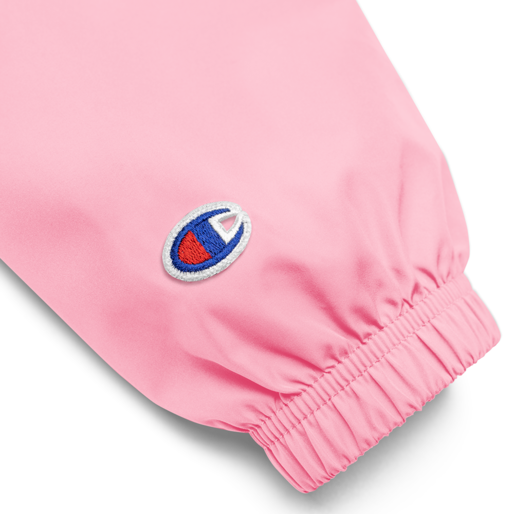 Kiss Me | Berry on Pink Champion Jacket