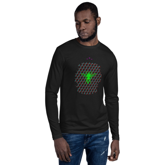 Hive | Green On Black Long Sleeve