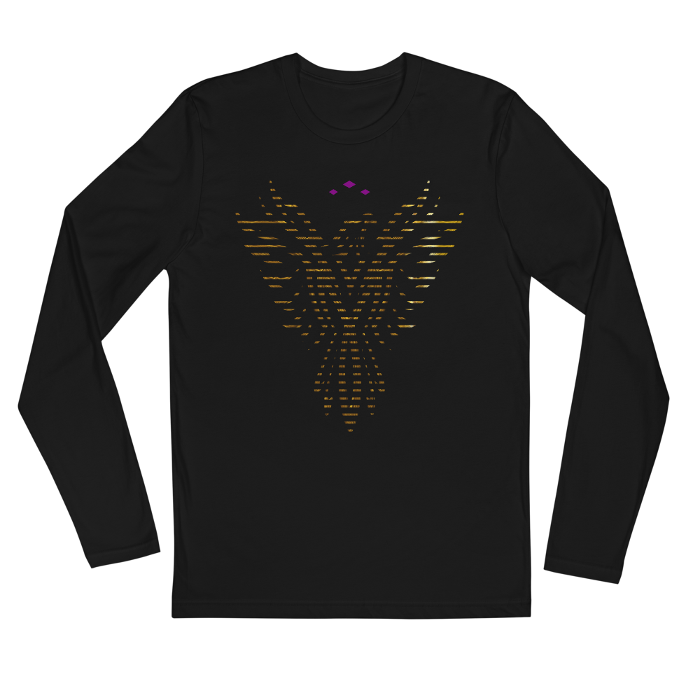 Phoenix Rise | Gold On Black Long Sleeve