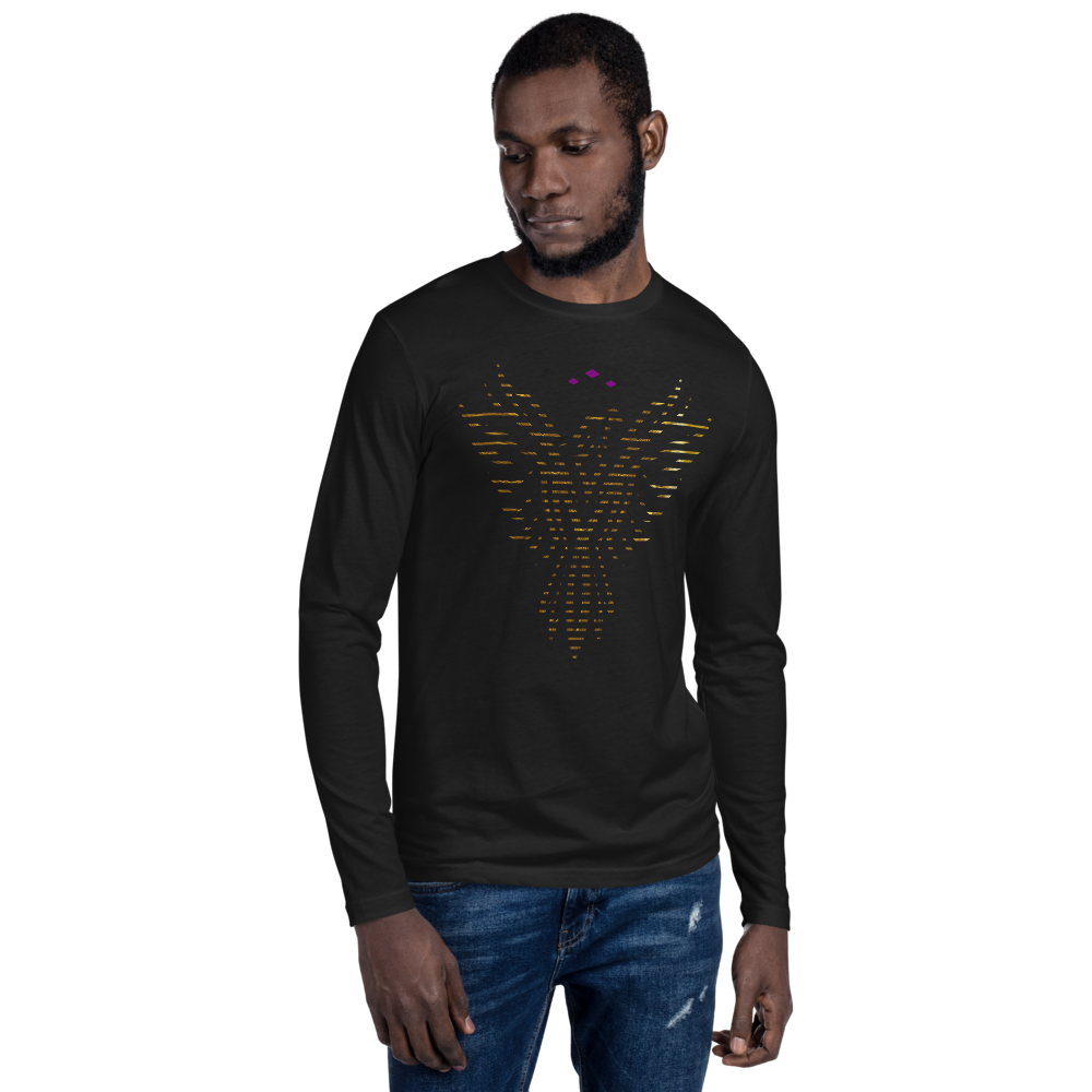 Phoenix Rise | Gold On Black Long Sleeve