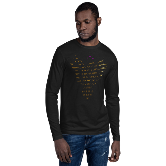 Phoenix Rise | Gold On Black Long Sleeve