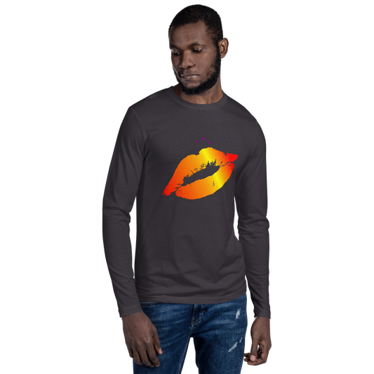 Kiss Me | Colors On Metal Long Sleeve