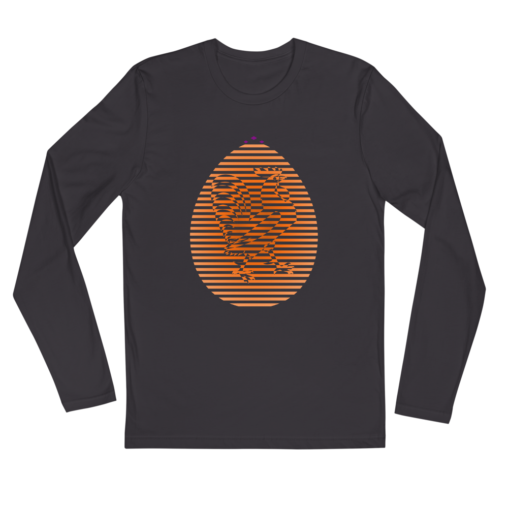 Rooster | Copper On Metal Long Sleeve