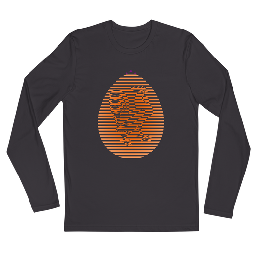 Rooster | Copper On Metal Long Sleeve