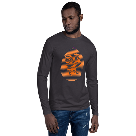 Rooster | Copper On Metal Long Sleeve