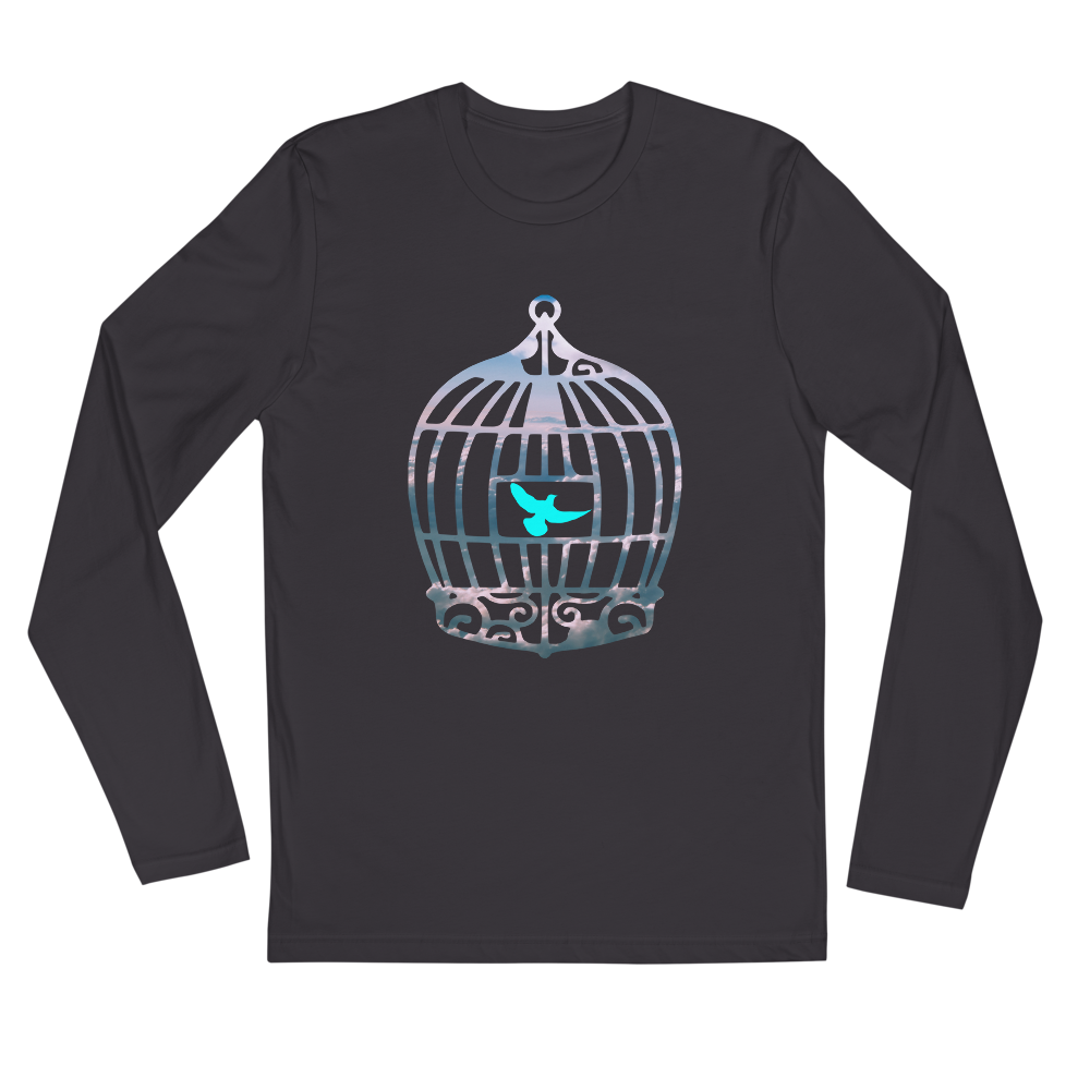 Uncaged | Blue On Metal Long Sleeve