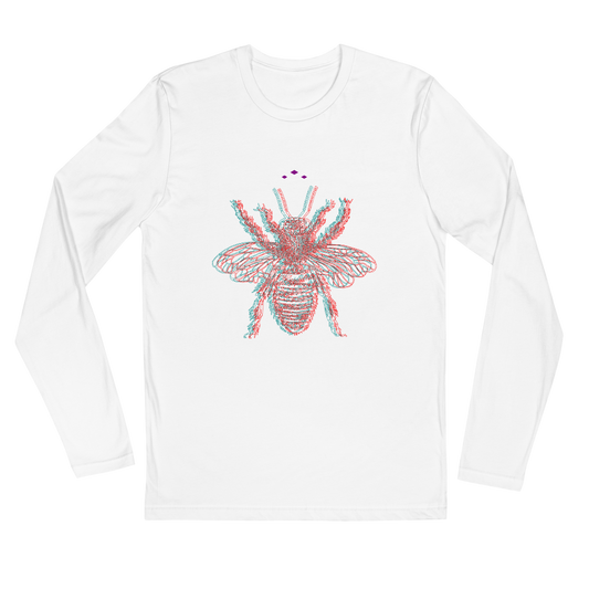 Buzzed Bee | Colors On White Long Sleeve