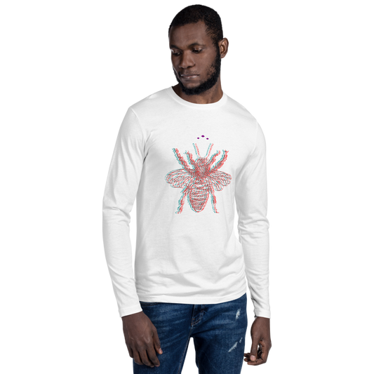 Buzzed Bee | Colors On White Long Sleeve