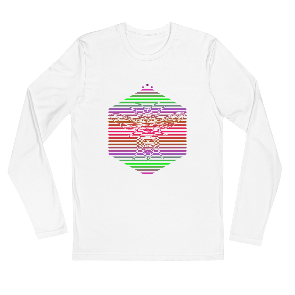 Hornet | Psychedelic On White Long Sleeve