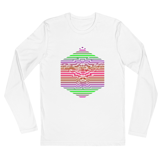 Hornet | Psychedelic On White Long Sleeve