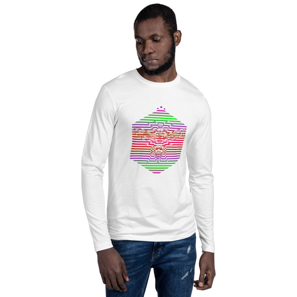 Hornet | Psychedelic On White Long Sleeve