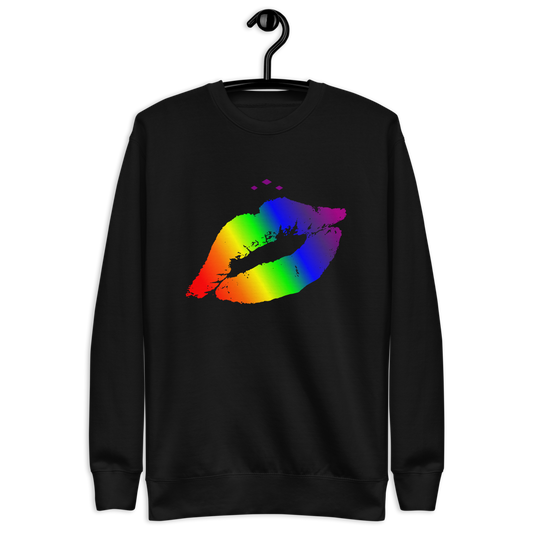 Kiss Me | All You Want On Black Sweatshirt