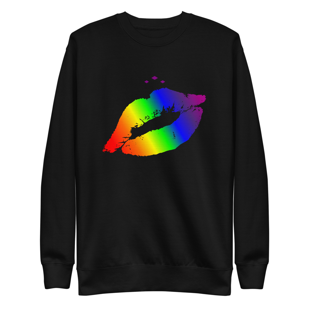 Kiss Me | All You Want On Black Sweatshirt