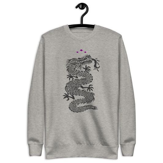 Dragon | Grey On Grey Sweatshirt