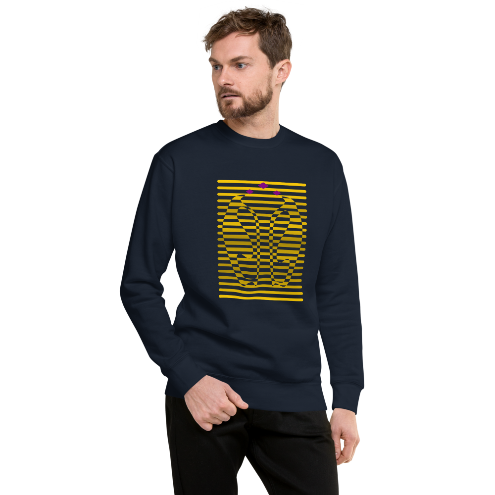 P1994 | Gold On Navy Sweatshirt