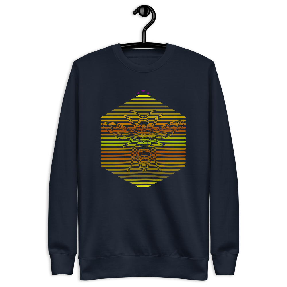 Hornet | Colors On Navy Sweatshirt