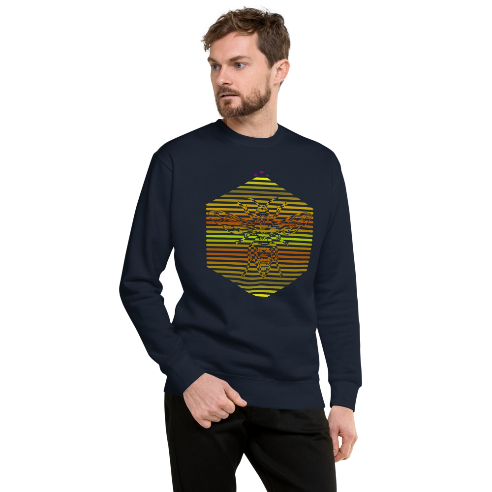 Hornet | Colors On Navy Sweatshirt