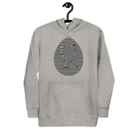 Rooster | Grey On Grey Hoodie