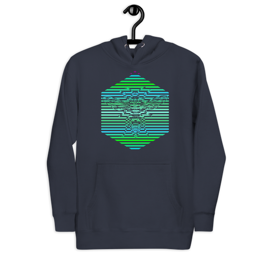 Hornet | Colors On Navy Hoodie