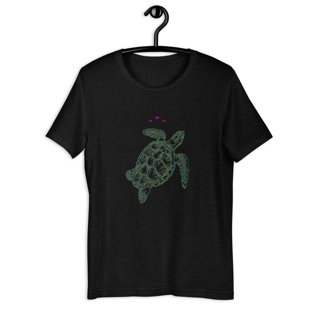 Sea Turtle | Colors On Black Heather