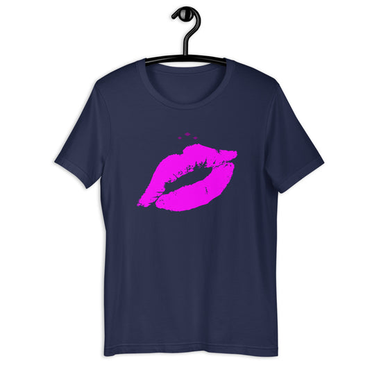 Kiss Me | Pink on Navy