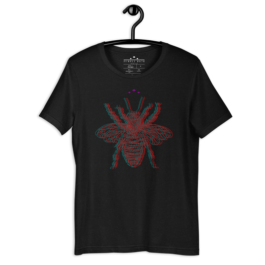 Buzzed Bee | Colors On Black Heather