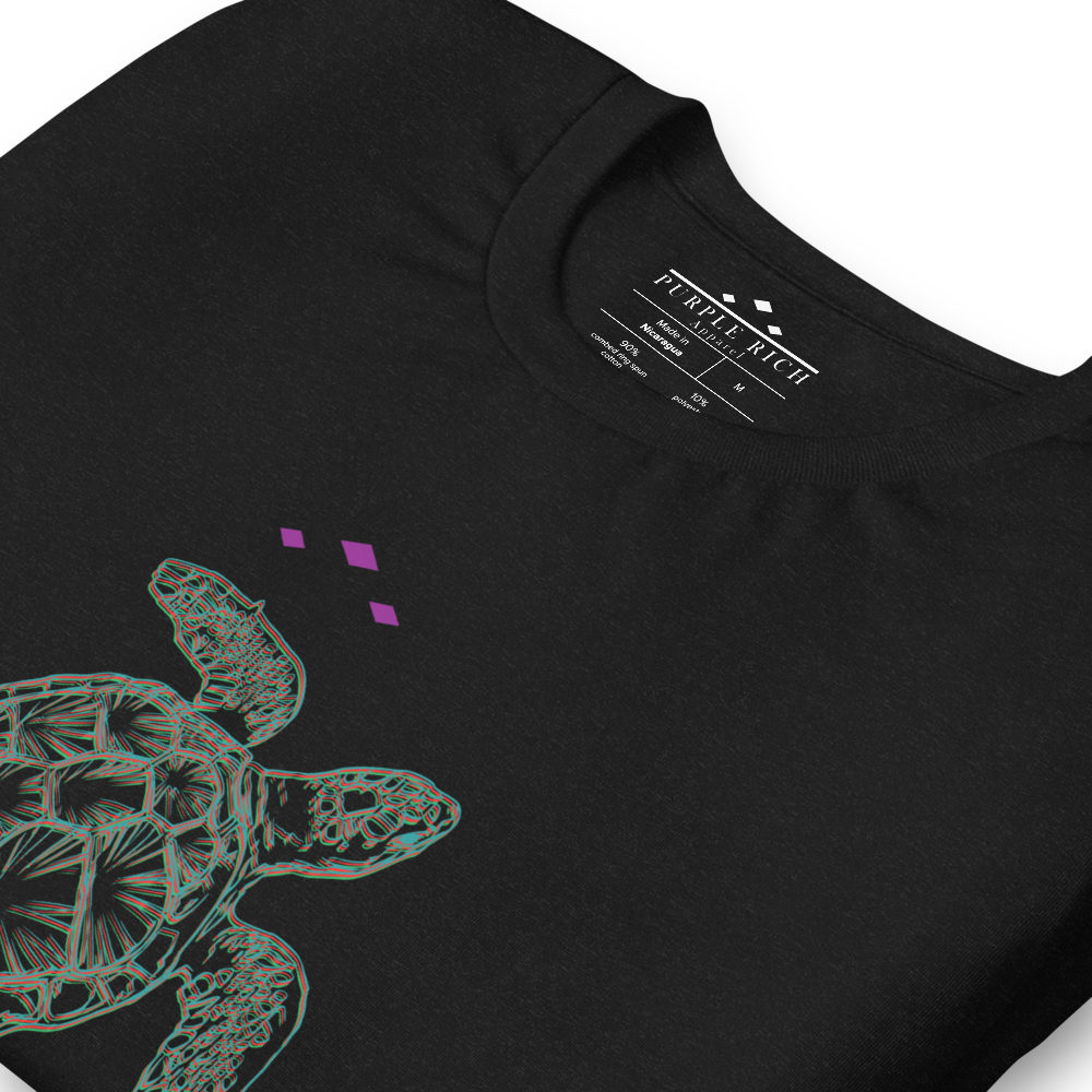 Sea Turtle | Colors On Black Heather