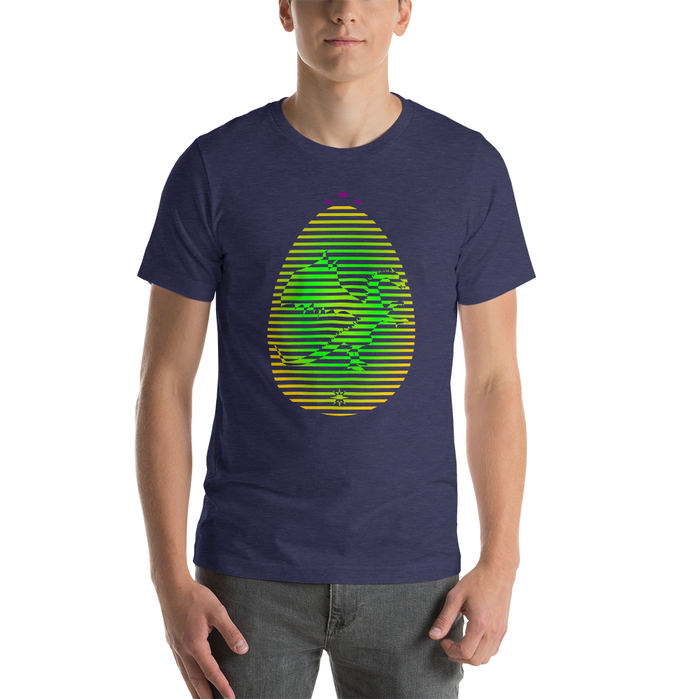 Dragon's Egg | Color On Heather Midnight Navy