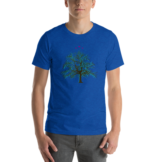 Tree's Light | Aqua On Heather Royal