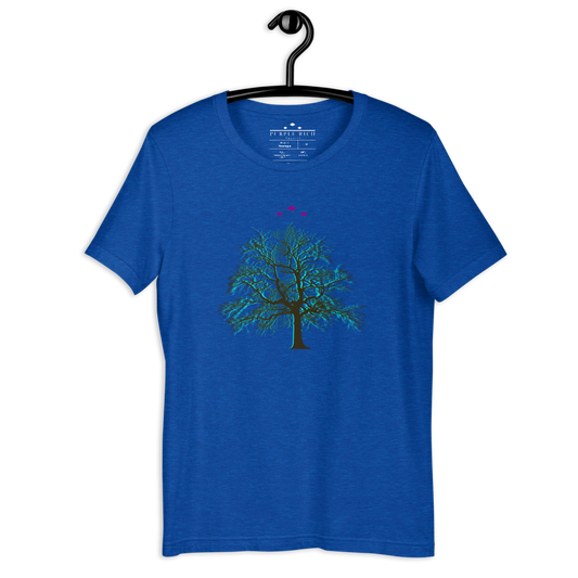 Tree's Light | Aqua On Heather Royal