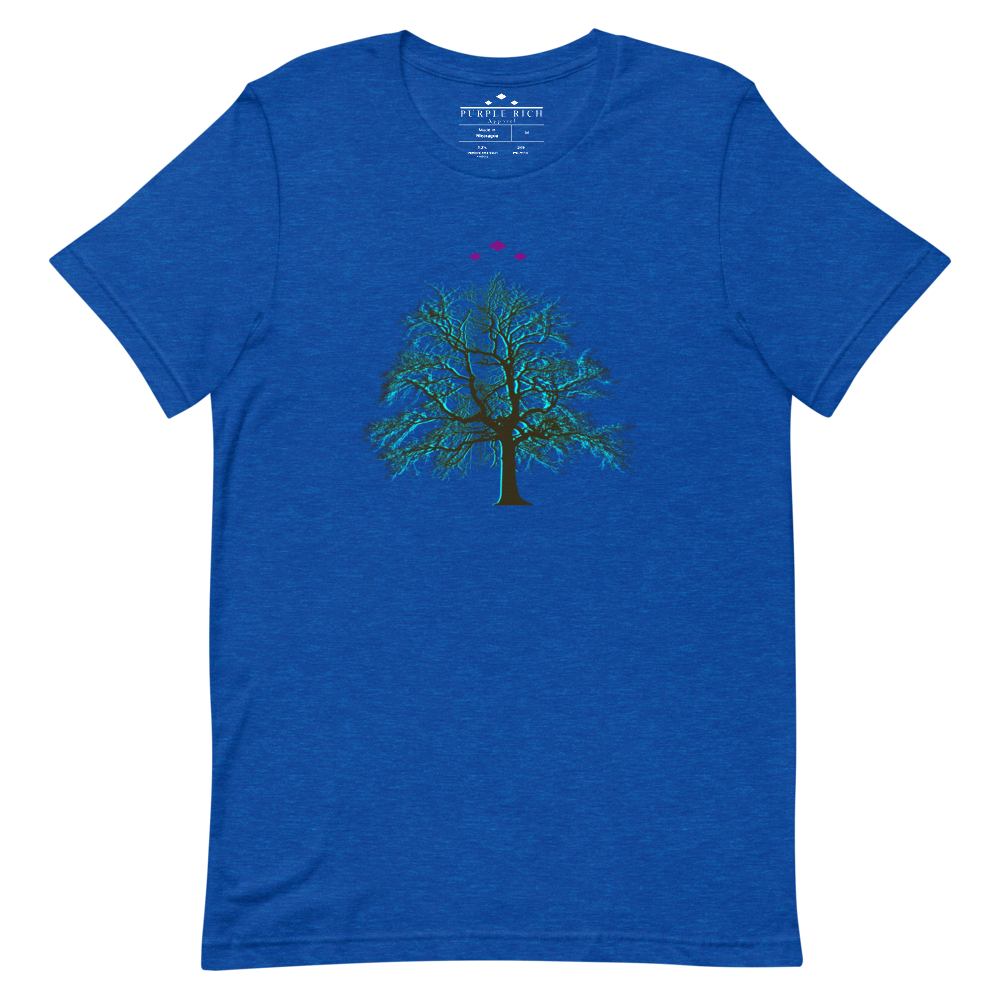 Tree's Light | Aqua On Heather Royal