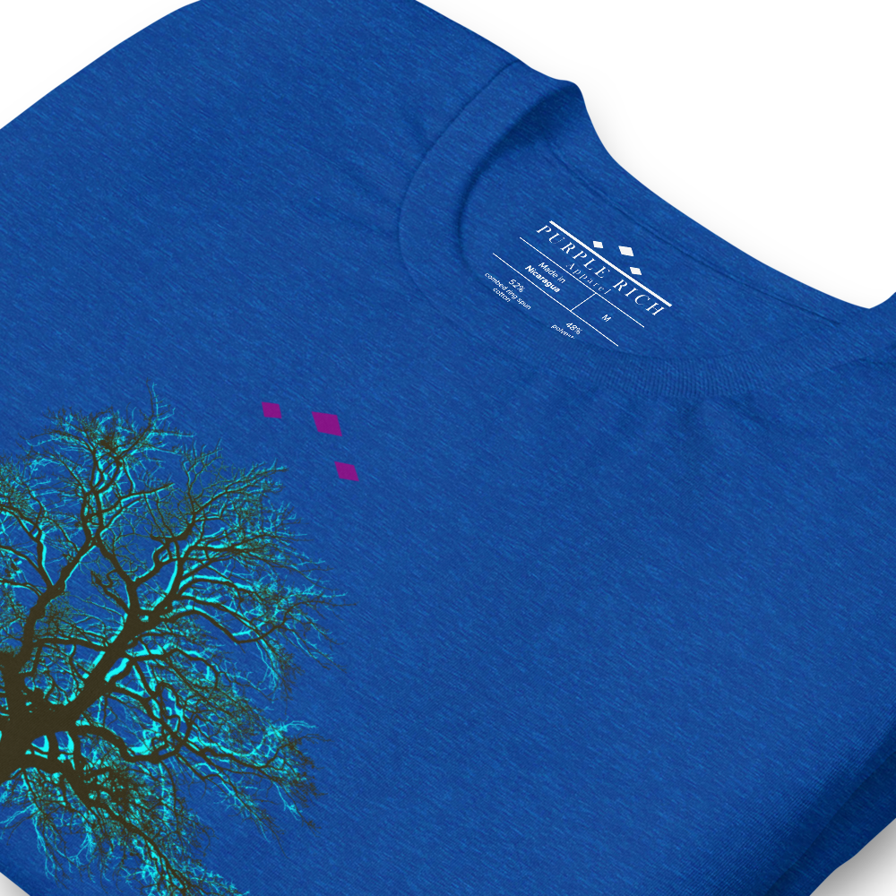 Tree's Light | Aqua On Heather Royal