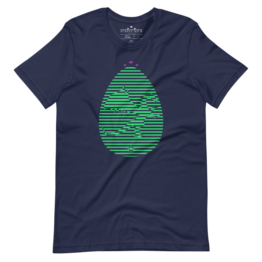 Dragon's Egg | Green On Navy