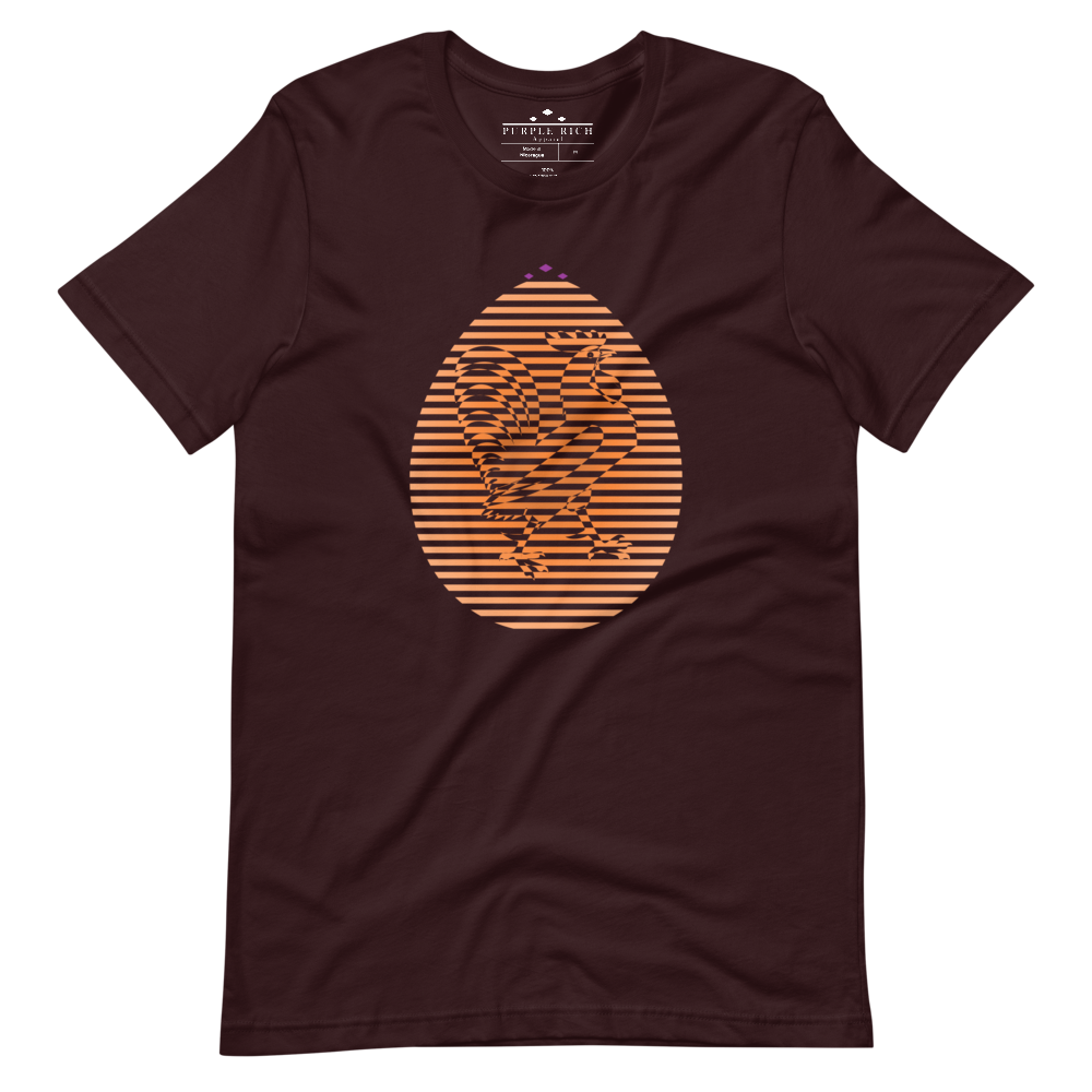 Rooster | Copper On Oxblood