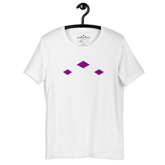 We Are Here | Purple On White